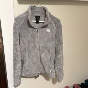 Grey North Face jacket size S